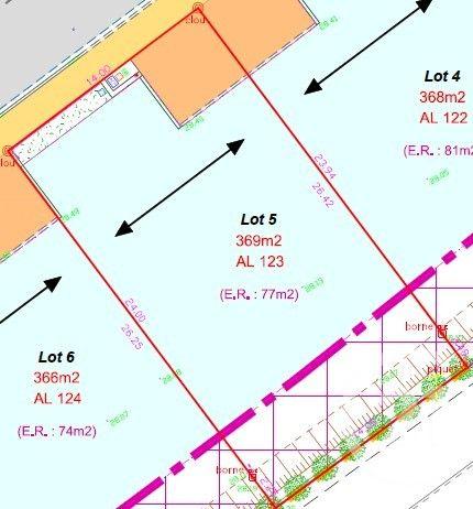 Terrain à vendre  368 m2 CHATEAURENARD - 13