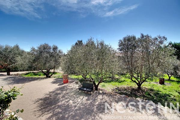 Maison à vendre proche du village de LORGUES - 6 chambres, piscine, grand terrain de 1937m²