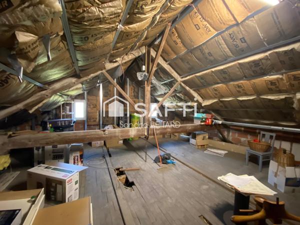 Plain pied avec du charme et modulable.