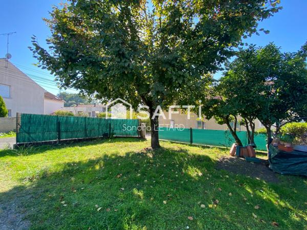 Plain pied avec du charme et modulable.