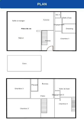 Maison familiale lumineuse sans travaux – 4/5 chambres – Terrain 807 m² – Secteur recherché