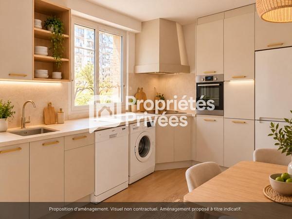 Nanterre - Spacieux 3 pièces de 84 m² - Dernier étage - Terrasse de 22 m² -  Box