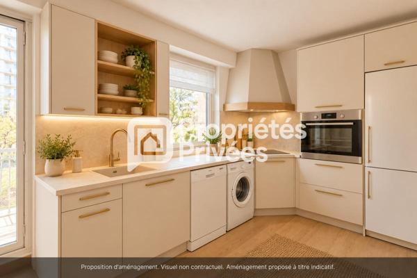Nanterre - Spacieux 3 pièces de 84 m² - Dernier étage - Terrasse de 22 m² -  Box