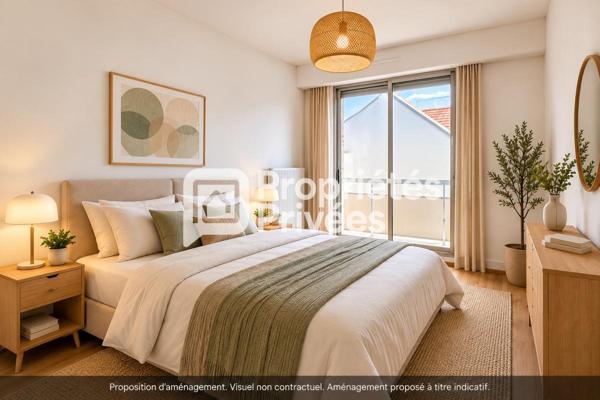Nanterre - Spacieux 3 pièces de 84 m² - Dernier étage - Terrasse de 22 m² -  Box