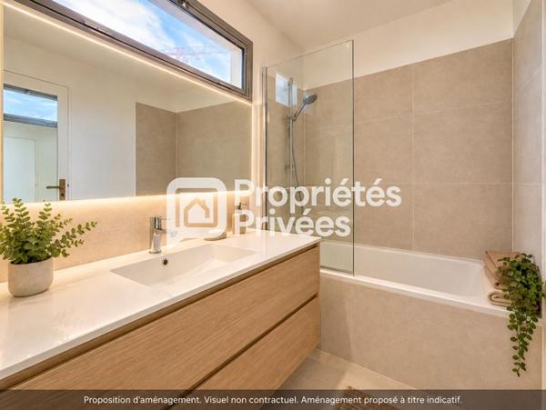 Nanterre - Spacieux 3 pièces de 84 m² - Dernier étage - Terrasse de 22 m² -  Box