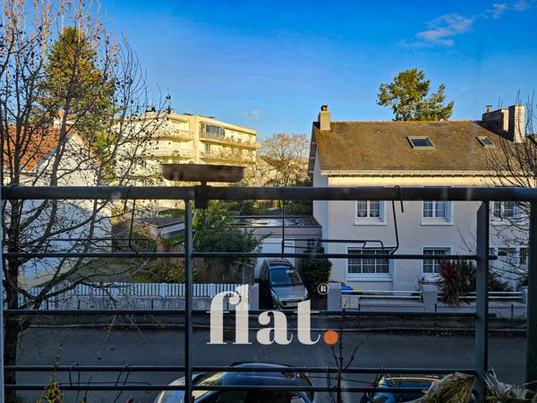 Nantes - petite avenue de Longchamp - T2 - 52.50m2 - balcon expose ouest - garage boxé