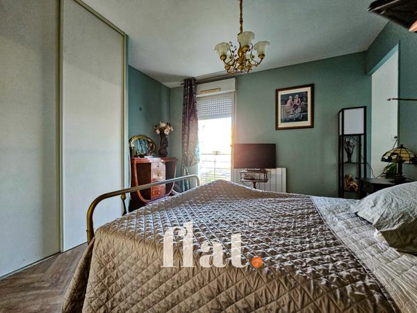 Nantes - petite avenue de Longchamp - T2 - 52.50m2 - balcon expose ouest - garage boxé