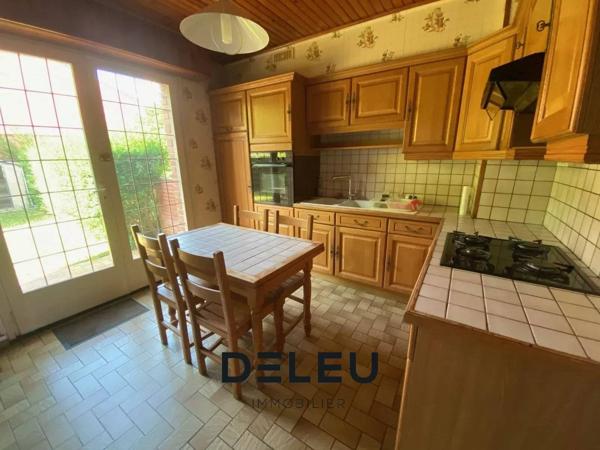 Vente immobilière : Maison à Wasquehal  5 pièces 100 m² 250 000 €- Deleu Immobilier Wasquehal.