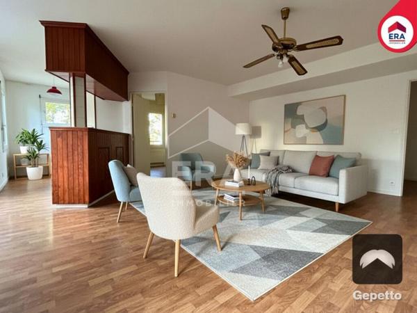 Grand Appartement lumineux de 4 pièces à Rennes, secteur Cleunay