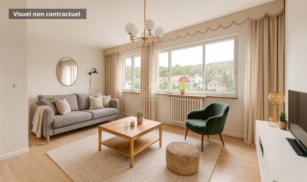 Chaville - Dernier étage pour ce 4 pièces traversant avec balcon €279 000 ** - Référence 624-C