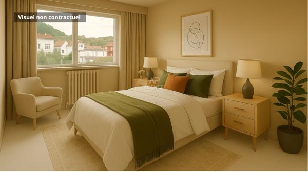 Chaville - Dernier étage pour ce 4 pièces traversant avec balcon €279 000 ** - Référence 624-C