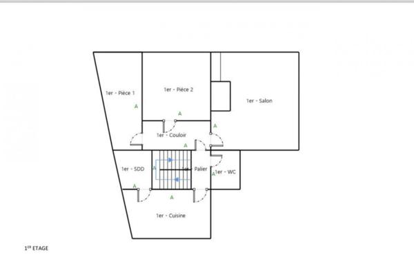 Secteur LA FLECHE - IMMEUBLE MIXTE, COMMERCE ET LOGEMENTS
