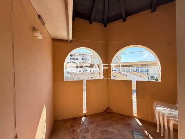 LE BARCARES, T2 DANS RESIDENCE SECURISEE, PROCHE PLAGE, STATIONNEMENTS