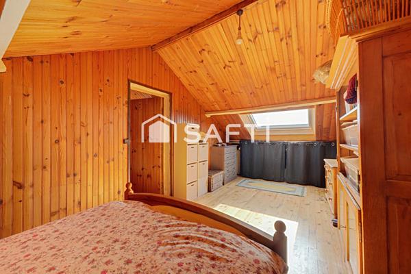 Maison avec jardin exposé sud – beau potentiel