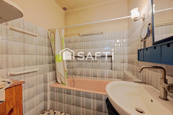 Maison avec jardin exposé sud – beau potentiel