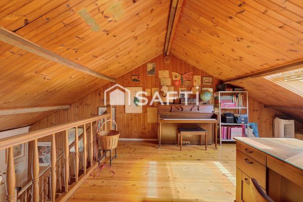 Maison avec jardin exposé sud – beau potentiel