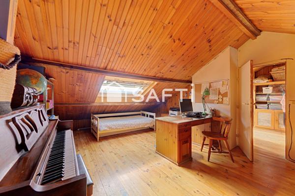 Maison avec jardin exposé sud – beau potentiel