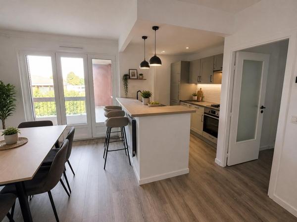 GAGNY CENTRE -  APPARTEMENT 3P LUMINEUX -TERRASSE
