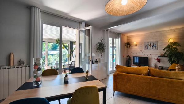 MAISON RÉNOVÉE MIOS | Piscine chauffée + Véranda + Locatif fonctionnel | DPE C