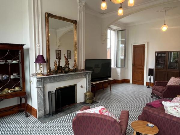 PLAISANCE DU GERS (32), ELEGANTE et HISTORIQUE MAISON BOURGEOISE, dépendances, garage, 3200m² clos et paysagé.