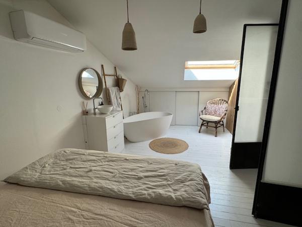 Marseille (13007) VENTE DUPLEX TYPE 4 PENSÉ COMME UNE MAISON 110 M2 (81,59 M2 CARREZ) JARDIN TERRASSE BASSIN 13007 MARSEILLE