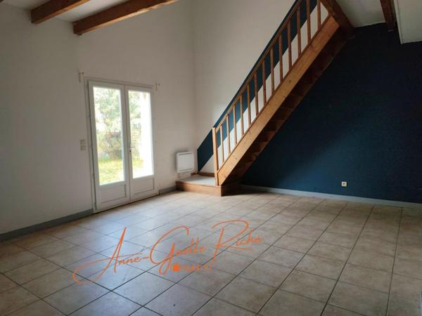 Maison T3 avec mezzanine, jardin, local vélo et parking