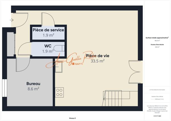 Maison T3 avec mezzanine, jardin, local vélo et parking