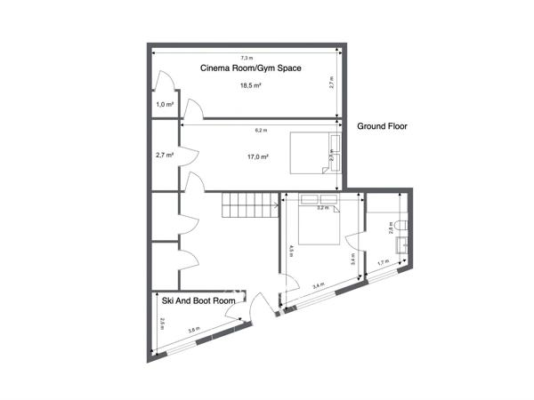 Morzine, Chalet 4 Chambres -  212 m² à vendre