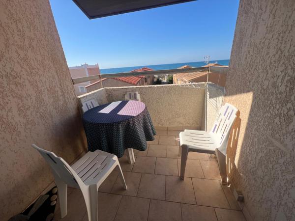 Frontignan (34110) Très bel appartement vue mer 30m² - Frontignan Plage
