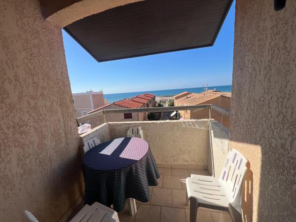 Frontignan (34110) Très bel appartement vue mer 30m² - Frontignan Plage