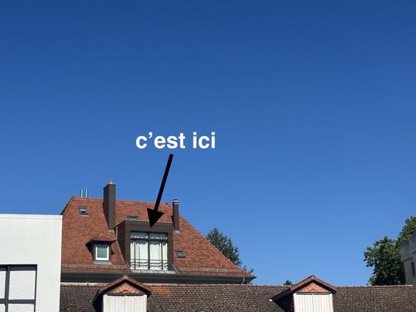 DUPLEX DE CHARME 118 m2 - 6P - RUE DU NOUVEAU BASSIN -MULHOUSE