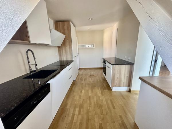 DUPLEX DE CHARME 118 m2 - 6P - RUE DU NOUVEAU BASSIN -MULHOUSE