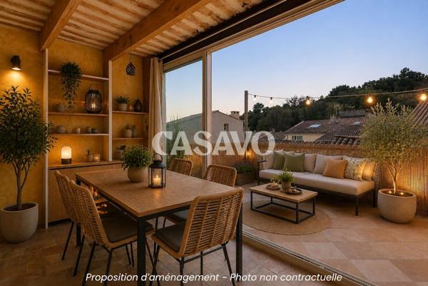 Vente Appartement 2 pièces de 51m² - 13840 Rognes