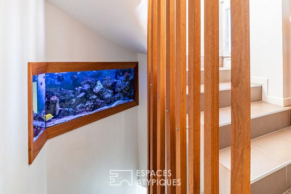 Maison de village avec piscine intérieure au cœur de Pérols