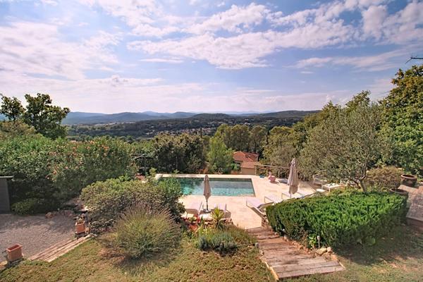 A VENDRE Maison LA MOTTE 185 m² avec PISCINE et VUE