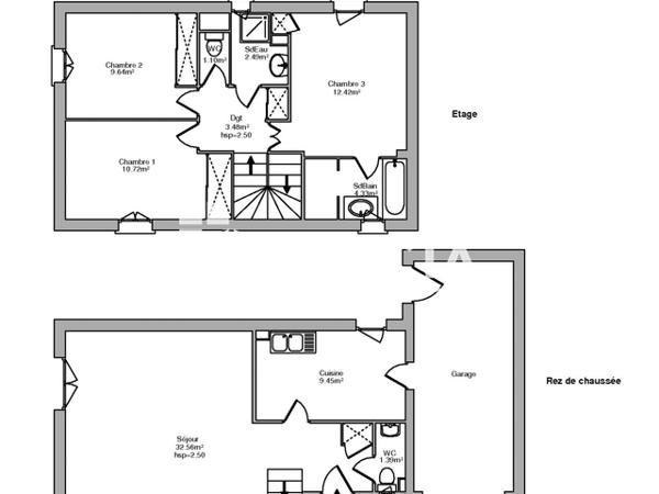 Location Maison 4 pièces 87.58 m² - 704 ROUTE D'ANTIBES Valbonne 06560