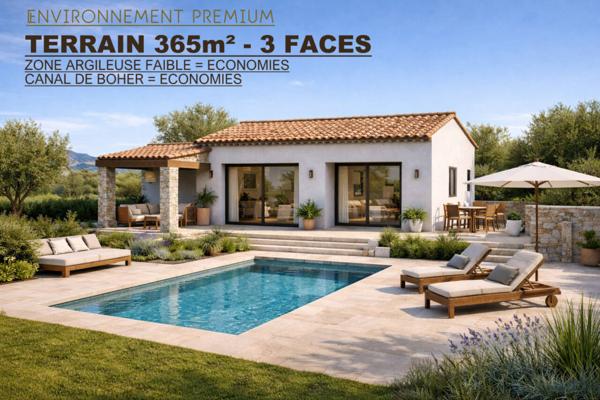 Terrain à vendre de 365 m²