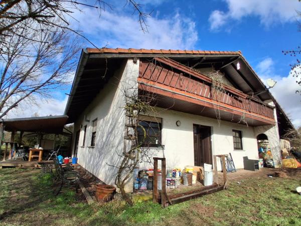 Maison individuelle F6 avec grand jardin pleine nature