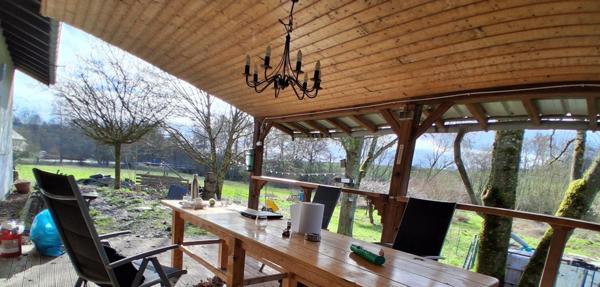 Maison individuelle F6 avec grand jardin pleine nature