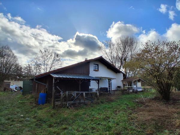 Maison individuelle F6 avec grand jardin pleine nature