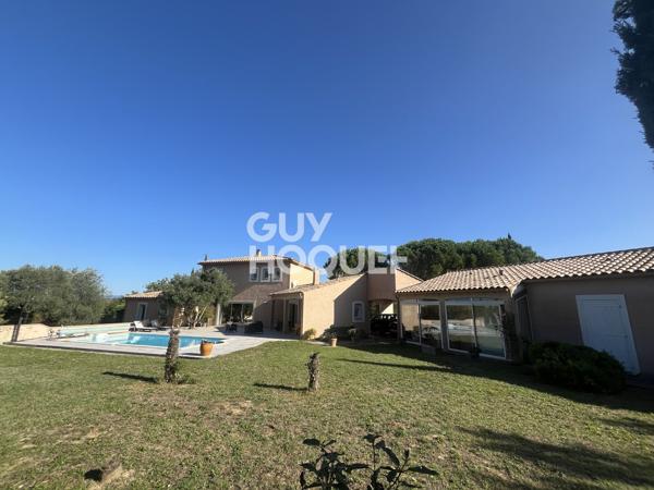 Palaja, superbe propriété deux villas indépendantes sur parc paysagé 2.874 m²