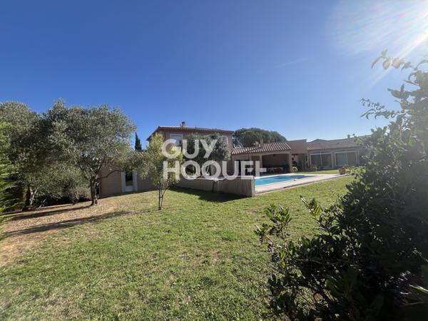 Palaja, superbe propriété deux villas indépendantes sur parc paysagé 2.874 m²