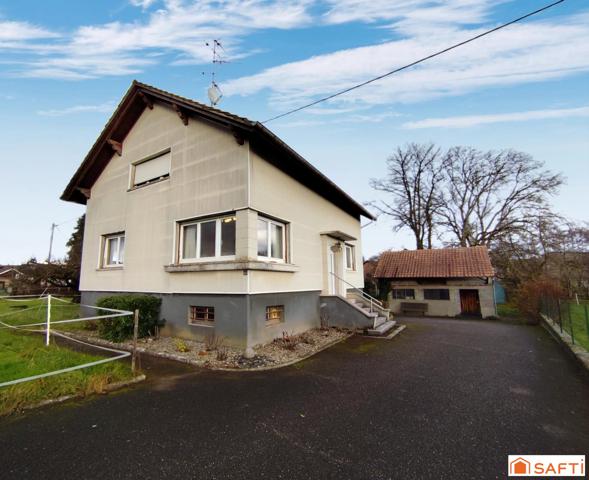 Maison individuelle de 110 m2, cave et dépendance.