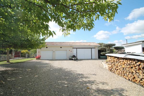 Maison à vendre 5 pièces proche de CASTELJALOUX (47)-3 chambres-garage 80m²-terrain 3930m²