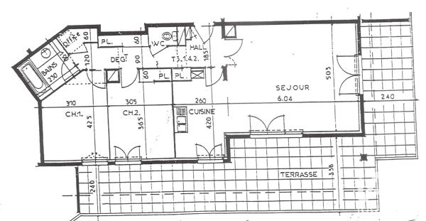 Appartement à vendre 3 pièces 80,69 m² Seyssinet-Pariset