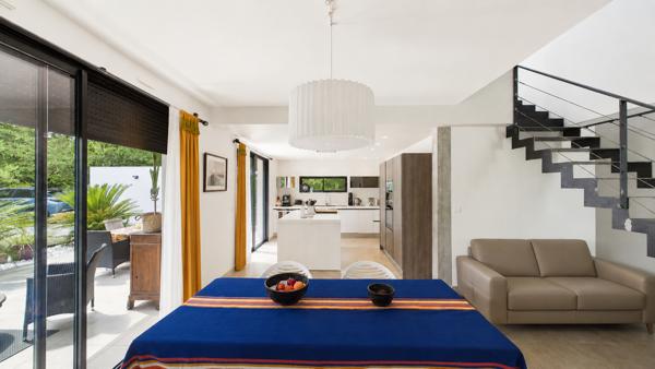 Maison d'architecte contemporaine de 157 m² au calme et à 5 minutes en vélo des plages Capbreton