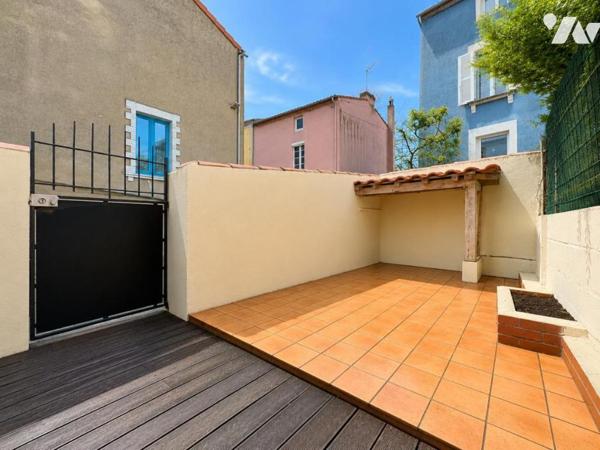 Maison de charme – 65 m² habitables – 3 chambres – Quartier Trentemoult, Rezé