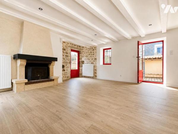 Maison de charme – 65 m² habitables – 3 chambres – Quartier Trentemoult, Rezé