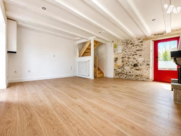 Maison de charme – 65 m² habitables – 3 chambres – Quartier Trentemoult, Rezé