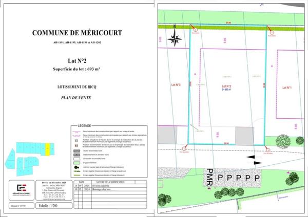 Terrain à bâtir lotissement résidentiel